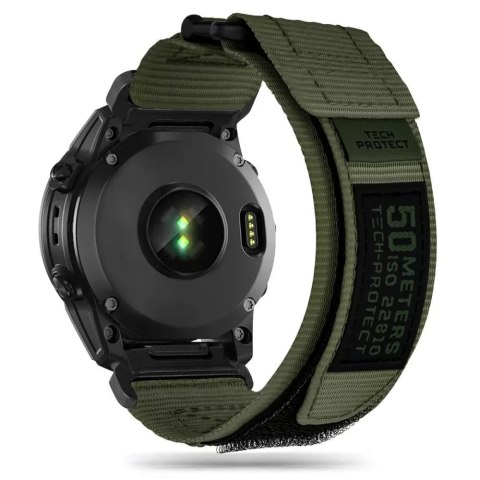 4kom.pl Pasek nylonowy Scout Pro do Garmin Fenix 5 / 6 / 6 pro / 7 Green 4kom.pl Pasek nylonowy Scout Pro do Garmin Fenix 5 / 6 / 6 pro / 7 Green