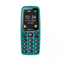 4kom.pl Telefon GSM Mobiola MB4120 4G dla seniora Turkusowy