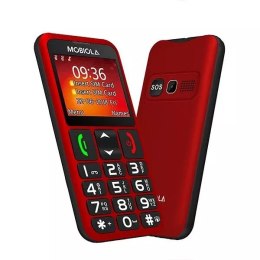4kom.pl Telefon GSM Mobiola MB700 2G z dużym ekranem i funkcjami dla seniora