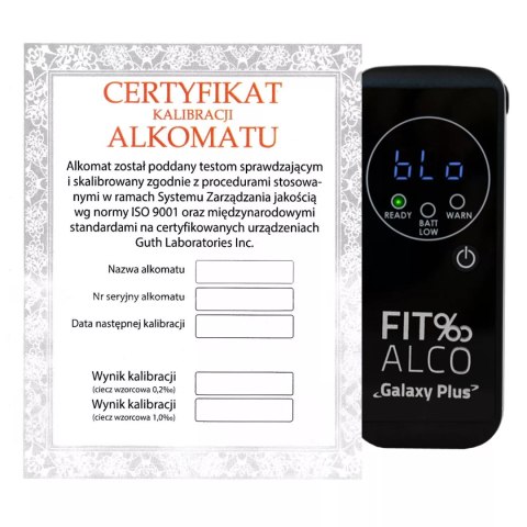 FITalco Alkomat FITalco Galaxy Plus tester trzeźwości z platynowym czujnikiem elektrochemicznym elektrochemiczny Czarny FITalco Alkomat FITalco Galaxy Plus tester trzeźwości z platynowym czujnikiem elektrochemicznym elektrochemiczny Czarny