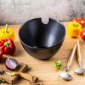 KLAUSBERG PORCELANOWA MISA DO SAŁAT Z PRZYBORAMI KLAUSBERG KB-7786 CZARNA