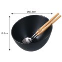 KLAUSBERG PORCELANOWA MISA DO SAŁAT Z PRZYBORAMI KLAUSBERG KB-7786 CZARNA