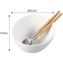 KLAUSBERG PORCELANOWA MISA DO SAŁAT Z PRZYBORAMI KLAUSBERG KB-7787 BIAŁA