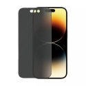 PanzerGlass Szkło PanzerGlass Ultra-Wide Fit do iPhone 14 Pro 6,1" Privacy Screen Protection Antibacterial P2772