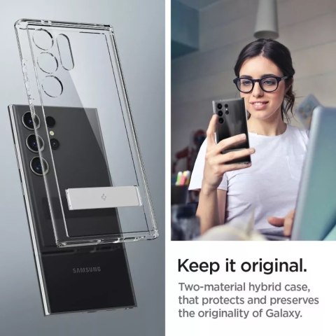 Spigen Etui Spigen Ultra Hybrid "S" do Samsung Galaxy S24 Ultra Crystal Clear Spigen Etui Spigen Ultra Hybrid "S" do Samsung Galaxy S24 Ultra Crystal Clear