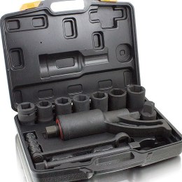 E-hurtownia Klucz przekładniowy planetarny do kół TIR 1:58 5500 Nm 7 nasadek 24-38mm