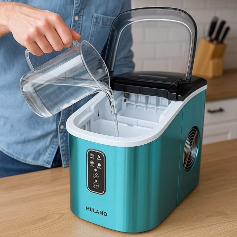 E-hurtownia Kostkarka do lodu 2,2L 15kg/24h przenośna niebieska wybór kostek E-hurtownia Kostkarka do lodu 2,2L 15kg/24h przenośna niebieska wybór kostek
