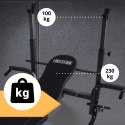 E-hurtownia Ławka do ćwiczeń treningowych regulowana składana na klatkę nogi biceps
