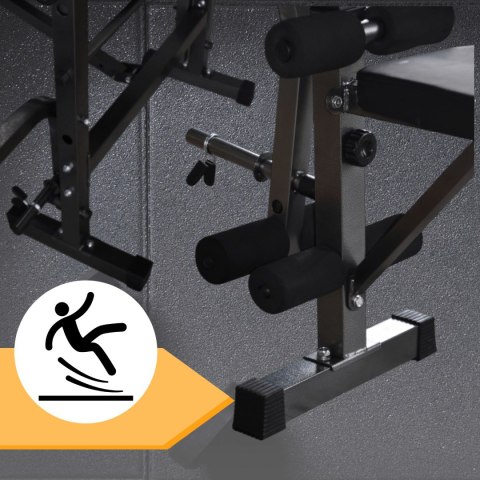 E-hurtownia Ławka do ćwiczeń treningowych regulowana składana na klatkę nogi biceps E-hurtownia Ławka do ćwiczeń treningowych regulowana składana na klatkę nogi biceps