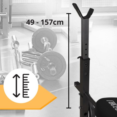 E-hurtownia Ławka do ćwiczeń treningowych regulowana składana na klatkę nogi biceps E-hurtownia Ławka do ćwiczeń treningowych regulowana składana na klatkę nogi biceps