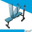E-hurtownia Ławka treningowa składana regulowana lacestone siłownia domowa 230 kg