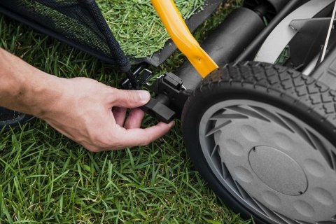 Stiga Kosiarka Ręczna STIGA SCM 240 R - 40 cm Koszenia 5 Ostrzy 3 Poziomy Stiga Kosiarka Ręczna STIGA SCM 240 R - 40 cm Koszenia 5 Ostrzy 3 Poziomy