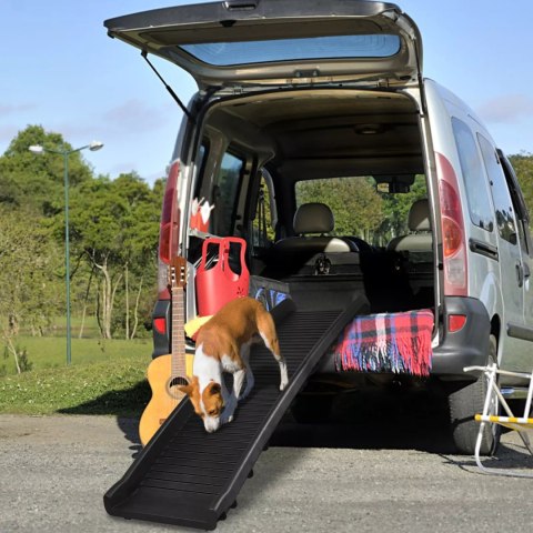 Bituxx Rampa Kładka Dla Psów do samochodu Składana Przenośna 90kg Ergonomiczna Bituxx Rampa Kładka Dla Psów do samochodu Składana Przenośna 90kg Ergonomiczna