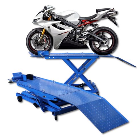 E-hurtownia Podnosnik motocyklowy platformowy platforma 364 kg rampa serwisowa 21-78 cm E-hurtownia Podnosnik motocyklowy platformowy platforma 364 kg rampa serwisowa 21-78 cm