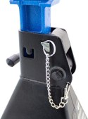 E-hurtownia Podpory Warsztatowe 6T Regulowane 39-60cm 13 Stopni Gumowe Podkładki 2 szt.
