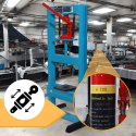 E-hurtownia Prasa hydrauliczna 6t z wymiennymi szczękami do garażu i warsztatu