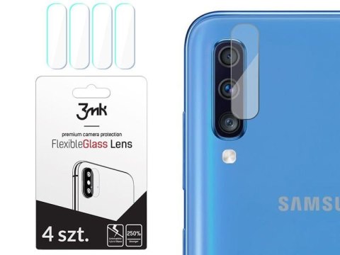 3mk 4x Szkło 3mk Flexible Glass na kamerę obiektyw do Samsung Galaxy A70/A70S 3mk 4x Szkło 3mk Flexible Glass na kamerę obiektyw do Samsung Galaxy A70/A70S