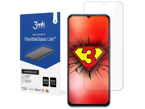 3mk Niepękające szkło hybrydowe 3mk Flexible Glass Lite do Xiaomi Mi 10 Lite 3mk Niepękające szkło hybrydowe 3mk Flexible Glass Lite do Xiaomi Mi 10 Lite