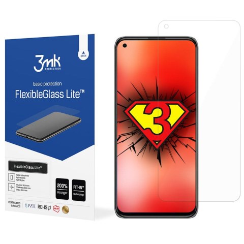 3mk Niepękające szkło hybrydowe 3mk Flexible Glass Lite do Xiaomi Mi 11 Lite 4G/ 5G/ 5G NE 3mk Niepękające szkło hybrydowe 3mk Flexible Glass Lite do Xiaomi Mi 11 Lite 4G/ 5G/ 5G NE