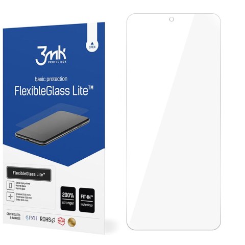 3mk Niepękające szkło hybrydowe 3mk Flexible Glass Lite do Xiaomi Redmi Note 10 Pro 3mk Niepękające szkło hybrydowe 3mk Flexible Glass Lite do Xiaomi Redmi Note 10 Pro