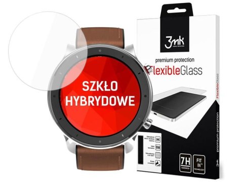 3mk Szkło x3 3mk Flexible Glass 7H do Xiaomi Amazfit GTR 47mm 3mk Szkło x3 3mk Flexible Glass 7H do Xiaomi Amazfit GTR 47mm