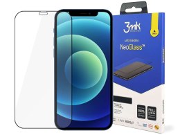 3mk Szkło 3mk NeoGlass 8H do Apple iPhone 12/ 12 Pro 6.1 Black