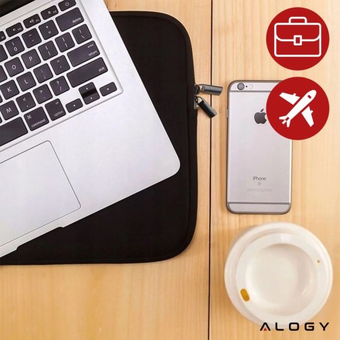 4kom.pl Etui Futerał Neopren do MacBook Air / Pro 13'' Czarne 4kom.pl Etui Futerał Neopren do MacBook Air / Pro 13'' Czarne