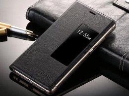 4kom.pl Etui flip s-view cover do Huawei p9 Czarne