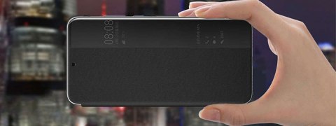 4kom.pl Etui smart view cover do Huawei P20 Pro Czarne 4kom.pl Etui smart view cover do Huawei P20 Pro Czarne