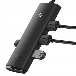 Baseus HUB Adapter Baseus Lite Series przejściówka rozdzielacz USB-A do 4x USB-A 100cm