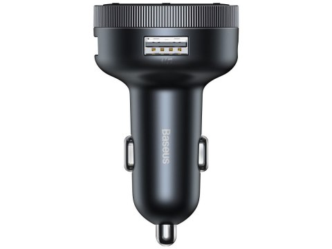 Baseus Ładowarka samochodowa transmiter FM Baseus Enjoy Car Charger 3.4A Czarna Baseus Ładowarka samochodowa transmiter FM Baseus Enjoy Car Charger 3.4A Czarna