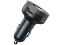 Baseus Ładowarka samochodowa transmiter FM Baseus Enjoy Car Charger 3.4A Czarna