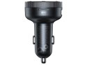 Baseus Ładowarka samochodowa transmiter FM Baseus Enjoy Car Charger 3.4A Czarna