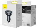 Baseus Ładowarka samochodowa transmiter FM Baseus Enjoy Car Charger 3.4A Czarna