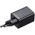 Baseus Ładowarka sieciowa Baseus Super Si Pro Quick Charger USB + USB-C QC 3.0 PD 30W Czarna