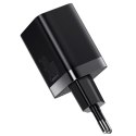 Baseus Ładowarka sieciowa Baseus Super Si Pro Quick Charger USB + USB-C QC 3.0 PD 30W Czarna