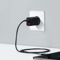 Baseus Ładowarka sieciowa Baseus Super Si Pro Quick Charger USB + USB-C QC 3.0 PD 30W Czarna