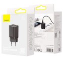 Baseus Ładowarka sieciowa Baseus Super Si Pro Quick Charger USB + USB-C QC 3.0 PD 30W Czarna