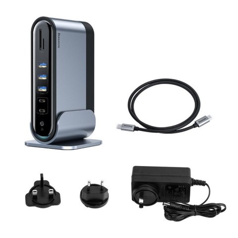 Baseus Stacja dokująca Baseus Working Station, HUB USB-C 17w1 Baseus Stacja dokująca Baseus Working Station, HUB USB-C 17w1