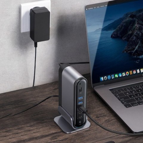 Baseus Stacja dokująca Baseus Working Station, HUB USB-C 17w1 Baseus Stacja dokująca Baseus Working Station, HUB USB-C 17w1