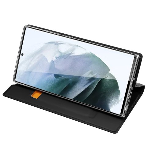 Dux Ducis Etui ochronne z klapką Dux Ducis Skin Pro skórzane do Samsung Galaxy S22 Ultra Czarne Dux Ducis Etui ochronne z klapką Dux Ducis Skin Pro skórzane do Samsung Galaxy S22 Ultra Czarne