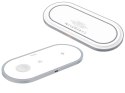 Hoco Case Ładowarka indukcyjna Qi 3w1 HOCO CW24 3IN1 do iPhone/AirPods/Watch White