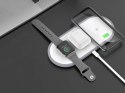 Hoco Case Ładowarka indukcyjna Qi 3w1 HOCO CW24 3IN1 do iPhone/AirPods/Watch White