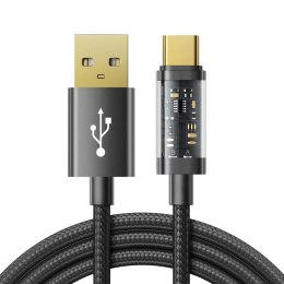 Joyroom Joyroom kabel USB - USB Typ C do ładowania / transmisji danych 3A 1,2m czarny (S-UC027A12)