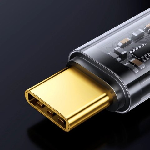 Joyroom Joyroom kabel USB - USB Typ C do ładowania / transmisji danych 3A 1,2m czarny (S-UC027A12) Joyroom Joyroom kabel USB - USB Typ C do ładowania / transmisji danych 3A 1,2m czarny (S-UC027A12)