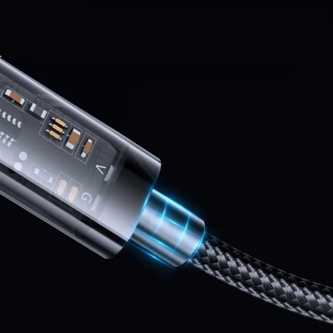Joyroom Joyroom kabel USB - USB Typ C do ładowania / transmisji danych 3A 1,2m czarny (S-UC027A12) Joyroom Joyroom kabel USB - USB Typ C do ładowania / transmisji danych 3A 1,2m czarny (S-UC027A12)