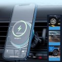 Joyroom Joyroom samochodowy uchwyt magnetyczny bezprzewodowa indukcyjna ładowarka Qi 15W (kompatybilna z MagSafe do iPhone) na kratkę na