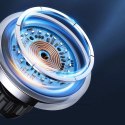 Joyroom Joyroom samochodowy uchwyt magnetyczny bezprzewodowa indukcyjna ładowarka Qi 15W (kompatybilna z MagSafe do iPhone) na kratkę na