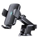 Joyroom Joyroom uchwyt samochodowy z ładowarką bezprzewodową 15W na kokpit deskę rozdzielczą czarny (JR-ZS245)