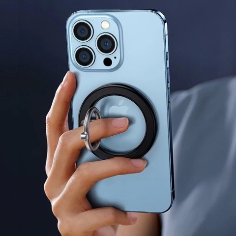 Joyroom Joyroom zestaw wielofunkcyjny magnetyczny uchwyt samochodowy ring podstawka do telefonu czarny (JR-ZS294) Joyroom Joyroom zestaw wielofunkcyjny magnetyczny uchwyt samochodowy ring podstawka do telefonu czarny (JR-ZS294)